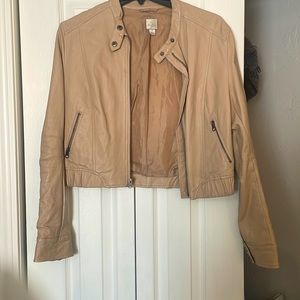 Leather jacket